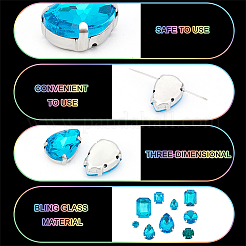 198Pcs 9 Style Sew on Rhinestone&nbsp;DIY-PH0008-64