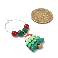 Christmas Resin Wine Glass Charms&nbsp;AJEW-JO00193