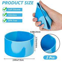 Silicone Cup Sleeve&nbsp;AJEW-WH0314-559B