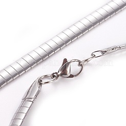Tarnish Resistant 304 Stainless Steel Choker Necklaces and Bangles Jewelry Sets&nbsp;SJEW-L144-A01-P