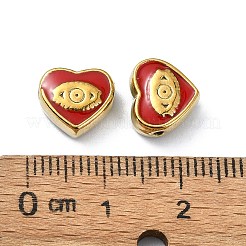 Ion Plating(IP) 304 Stainless Steel Enamel Beads&nbsp;STAS-Q318-11
