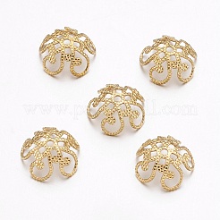 Brass Bead Caps&nbsp;KK-K225-20-G