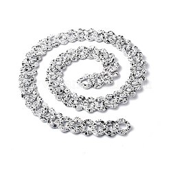 Spray Painted CCB Plastic Curb Chains&nbsp;AJEW-JB01047-04