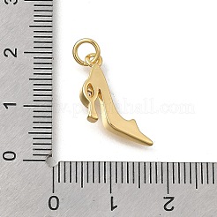 Brass Micro Pave Cubic Zirconia Pendants&nbsp;KK-D431-075B-01