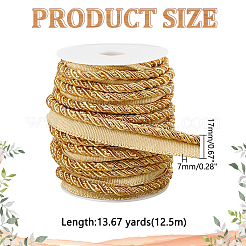 1 Bundle Polyester Twist Lip Cord Trim&nbsp;SRIB-WR0001-10C