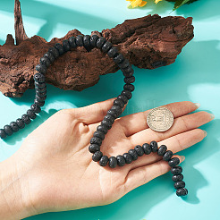 1 Strand Natural Lava Rock Beads Strands&nbsp;G-TA0003-44C