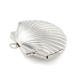 Tarnish Resistant 304 Stainless Steel Diffuser Locket Pendants&nbsp;STAS-K002-04P