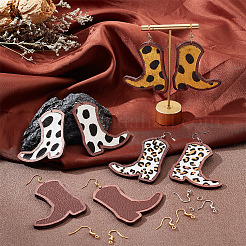 DIY Boot Dangle Earring Making Kit&nbsp;DIY-OC0009-74