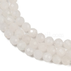 Natural White Jade Beads Strands&nbsp;LS-G-RM2025-B34-8mm
