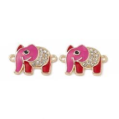 Alloy Crystal Rhinestone Connector Charms&nbsp;FIND-C019-09KCG