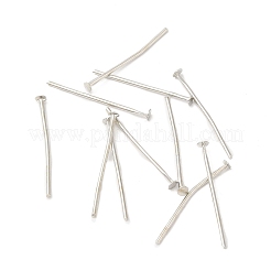 Brass Flat Head Pins&nbsp;X-KK-H446-02P
