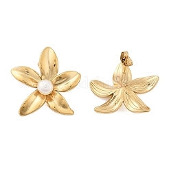 Ion Plating(IP) 304 Stainless Steel Stud Earrings&nbsp;EJEW-S246-05G