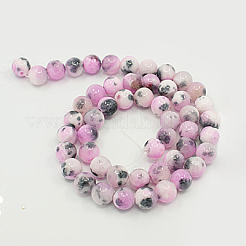 Natural Persian Jade Beads Strands&nbsp;G-D434-6mm-13