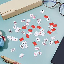 30Pcs Mini Paper Pokers&nbsp;AJEW-FH0006-32