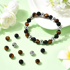 105Pcs 3 Styles Natural Tiger Eye&nbsp;G-PA0001-28