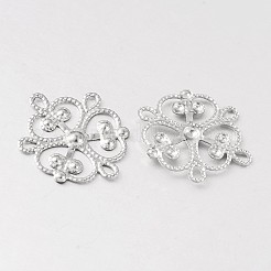 Flower 316 Surgical Stainless Steel Filigree Joiners&nbsp;STAS-M256-04
