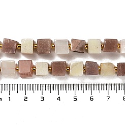 Natural Multi-Moonstone Beads Strands&nbsp;G-G053-B03-01