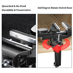 1Pc Cast Steel Table Bench Vise&nbsp;AJEW-CP0001-95