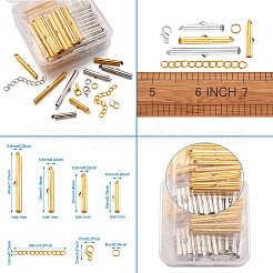 Iron Slide On End Clasp Tubes&nbsp;FIND-PJ0001-01