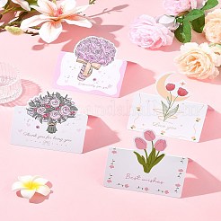 40 Sheets 4 Styles Paper Invitations Greeting Card&nbsp;AJEW-FS0001-26