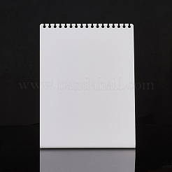 アクリル有機ガラスネックレスディスプレイ  L字型ネックレスディスプレイスタンド  長方形  ホワイト  20x7.5x25.5cm&nbsp;NDIS-F002