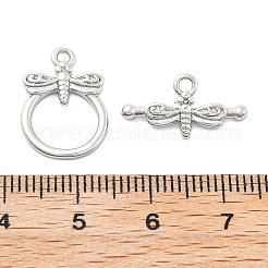 Brass Toggle Clasps&nbsp;KK-L222-009P