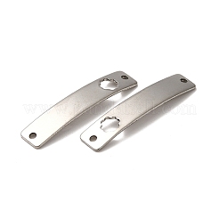 Tarnish Resistant 201 Stainless Steel Connector Charms&nbsp;STAS-D244-32P-C