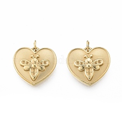 Ion Plating(IP) 304 Stainless Steel Pendant Rhinestone Settings&nbsp;STAS-N097-255LG