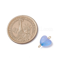 8Pcs 8 Colors Frosted Transparent Acrylic Connector Charms&nbsp;PALLOY-JF04339