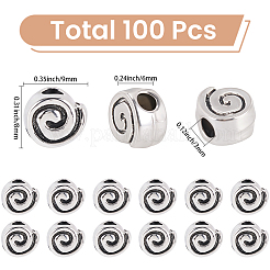 100Pcs Tibetan Style Alloy Beads&nbsp;TIBEB-SC0001-65