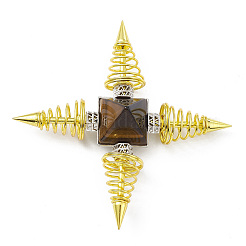 Golden Brass Spritual Energy Generator&nbsp;DJEW-P003-01G-06
