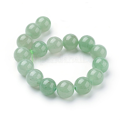 Natural Green Aventurine Beads Strands&nbsp;G-G099-12mm-17