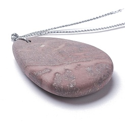 Natural Dendritic Jasper Pendants&nbsp;G-L563-001