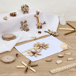 Handmade DIY Wooden Craft Kit&nbsp;DIY-WH0899-812