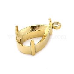 304 Stainless Steel Rhinestone Claw Settings&nbsp;STAS-U042-04B-G