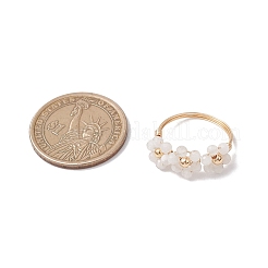Natural Moonstone Finger Rings&nbsp;RJEW-TA00198-03