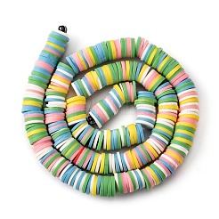 Handmade Polymer Clay Beads Strands&nbsp;CLAY-R089-8mm-T012