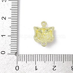 合金エナメルライオンヘッドコネクタチャーム  アクリルとABS模造真珠付き  カドミウムフリー＆ニッケルフリー＆鉛フリー  ラックめっき  ゴールドカラー  レッド  16x11.5x2mm  穴：1.5mm&nbsp;PALLOY-R151-26G