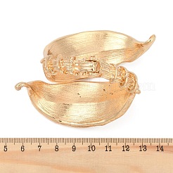 Alloy Cuff Bangles for Women&nbsp;BJEW-S166-01G