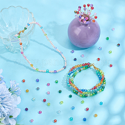 1440Pcs 24 Colors Transparent Acrylic Beads&nbsp;MACR-PH0001-98