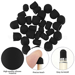 30Pcs 2 Styles Silicone Pen Tip Case&nbsp;AJEW-CP0010-30