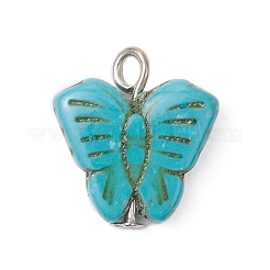 Dyed Synthetic Turquoise Pendants&nbsp;PALLOY-JF04177