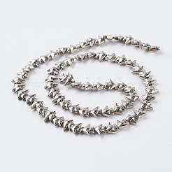 PVD Vacuum Plating Electroplate Non-magnetic Synthetic Hematite Beads Strands&nbsp;G-F534-G02