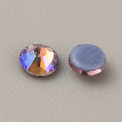 ガラスホットフィックスラインストーン  フラットバック＆多面  半円  ライトアメジストAB  ss10  2.7~2.9x1.3mm  約1440個/袋&nbsp;RGLA-TAC0005-01H