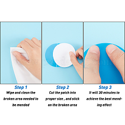 PVC Self Adhesive Repair Stikers&nbsp;DIY-WH0204-23