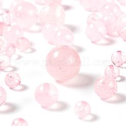 340Pcs 4 Sizes Natural Rose Quartz Beads Strands&nbsp;G-LS0001-13