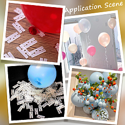 Plastic Balloon Clips Holder&nbsp;AJEW-SC0003-61A