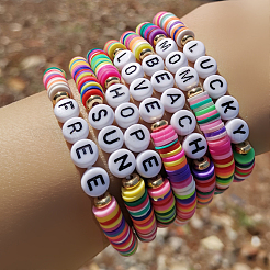 Handmade Polymer Clay Beads&nbsp;CLAY-CJ0001-01