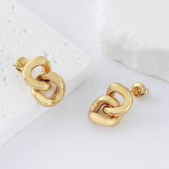304 Stainless Steel Stud Earrings for Women&nbsp;KQ9327
