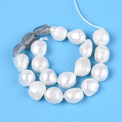 天然ラブラドライトナゲットと天然養殖淡水真珠ビーズ連売り  5.5~12x4.5~9x3.5~9mm  穴：0.8mm  パール：6~13x6~9x3.5~7.5mm  穴：0.6mm  約19~21個/連  6.30~6.69インチ（16~17cm）&nbsp;PEAR-N023-01A-17